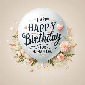 Happy Birthday Wish For Mother in Law