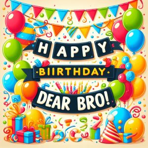 Happy Birthday Card For Brother Happy Birthday Wishes