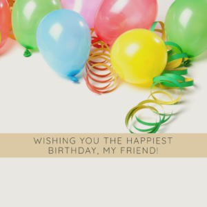 Birthday Wish Card For Buddy
