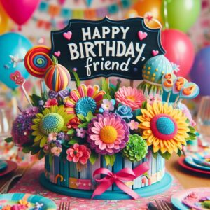 Happy Birthday Cake For Friend 15b90ec5 982b 432a a208 9765336241a9