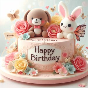 Happy Birthday Cake For Friend 7dcda699 684c 40f8 8549 675319030a12