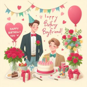 Happy Birthday Card For Boyfriend Happy Birthday Wishes