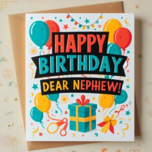 104 Happy Birthday Cards For Nephew