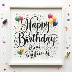 Happy Birthday Card For Boyfriend Happy Birthday Wishes