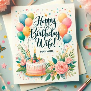 105 Happy Birthday Cards For Wife
