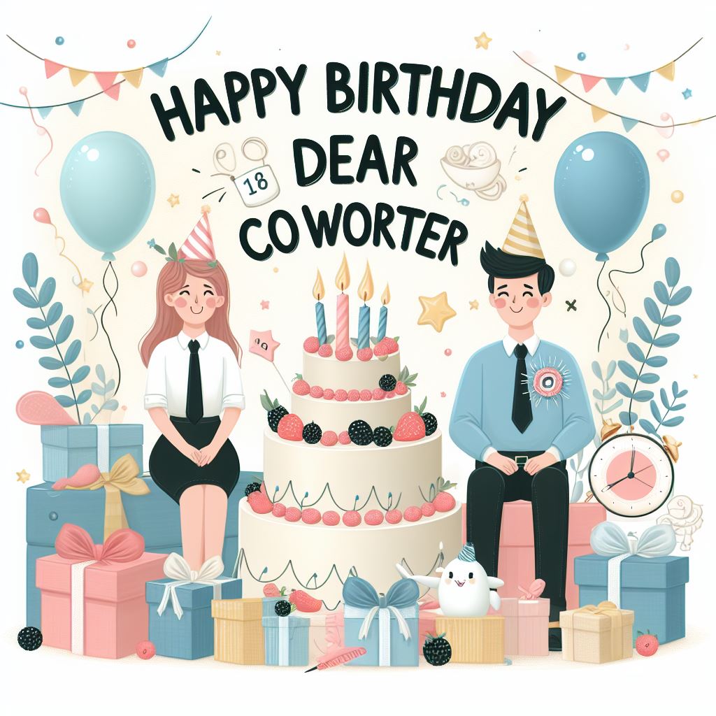 108 Happy Birthday Card For Coworkers