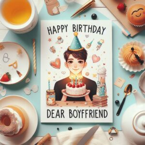 Happy Birthday Card For Boyfriend Happy Birthday Wishes