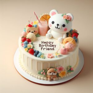 Happy Birthday Cake For Friend 4aedcfd2 28b7 4cad 80b5 7102f548637b