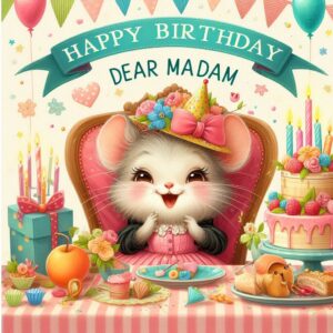 Happy Birthday Cards For Madam Happy Birthday Wishes