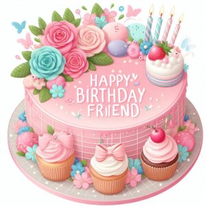 Happy Birthday Cake For Friend 6a075c37 684f 41a1 8f30 de64a4f254ce