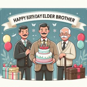 Birthday Cards For Elder Brother Happy Birthday Wishes