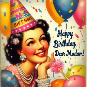 Happy Birthday Cards For Madam Happy Birthday Wishes