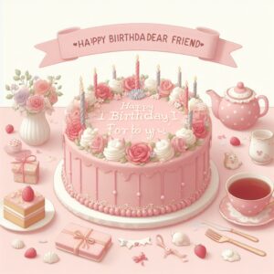 Happy Birthday Cake For Friend 8f5a54d9 a0a8 4e8b 8cdb 22208a30d684