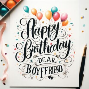 Happy Birthday Card For Boyfriend Happy Birthday Wishes