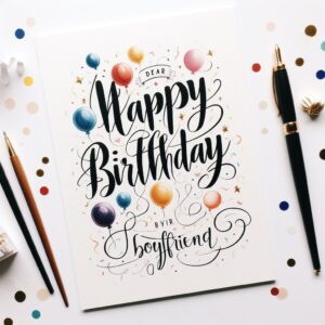 Happy Birthday Card For Boyfriend Happy Birthday Wishes