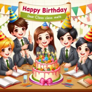 Happy Birthday Card For Classmate Happy Birthday Wishes