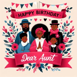 Happy Birthday Cake For Aunt