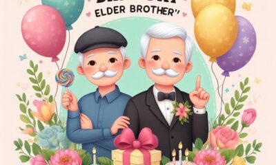 96 Birthday Cards For Elder Brother