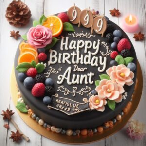 Happy Birthday Cake For Aunt