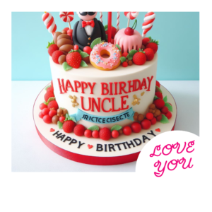 Happy Birthday Wishes happy birthday uncle for red Cake decorations 1 1 1