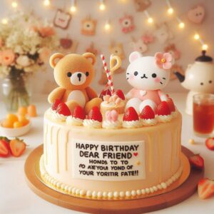 Happy Birthday Cake For Friend 006cb470 30cd 4920 867b e27fd6860e65