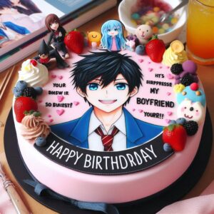 Happy Birthday Cake For Boyfriend Happy Birthday Wishes