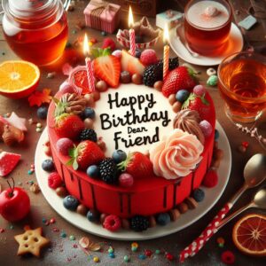 Happy Birthday Cake For Friend 09a4f5a2 7e14 4136 882d cff112cfd124