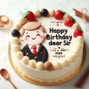 100+ New Happy Birthday Cake For Sir