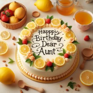 90+ New Happy Birthday Cake For Aunt