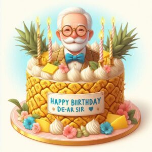 100+ New Happy Birthday Cake For Sir