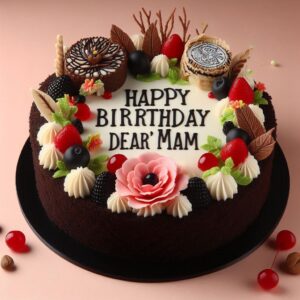 Happy Birthday Cake For Madam Happy Birthday Wishes