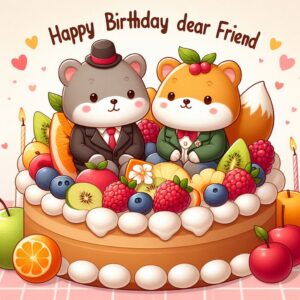 Happy Birthday Cake For Friend 31870266 24a9 40fa b2bd 0bcb8834b864