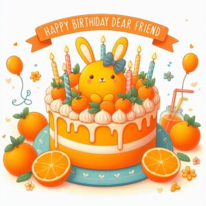 Happy Birthday Card For Friend 3bcf74c8 e68f 432b 8028 e88066400335
