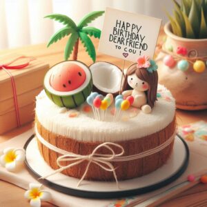 Happy Birthday Cake For Friend 3e188c3e 20c6 48bf 8091 f104d4a4834d