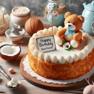 Happy Birthday Cake For Friend 50c60ac0 f000 43a0 a841 a7614c4fd9ce