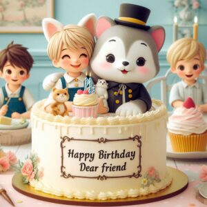 Happy Birthday Cake For Friend 5c310d61 0b20 4f03 aa10 d7ecd9b2817e