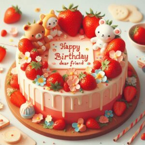 Happy Birthday Cake For Friend 7cf98bca 548f 446d 90d1 656346bd538c