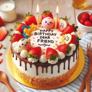 Happy Birthday Cake For Friend 82c40a0f afbc 4b2f b5e4 8be8247b2740