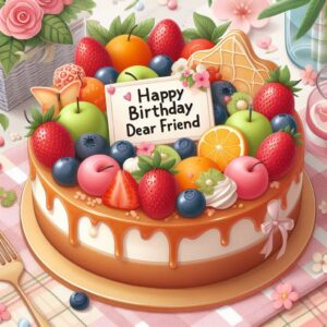 Happy Birthday Cake For Friend 8ce8c0e6 b00a 45cb aac7 b5970aae9167