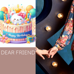 Happy Birthday Wishes Happy Birthday Dear Friend for Streamers cake
