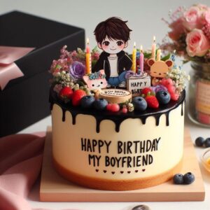 Happy Birthday Cake For Boyfriend Happy Birthday Wishes