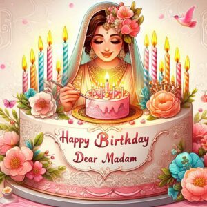 Happy Birthday Cake For Madam Happy Birthday Wishes