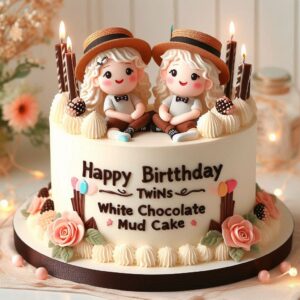 Happy Birthday Cake For Twins Happy Birthday Wishes