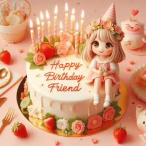 Happy Birthday Cake For Friend f0170b7c 724a 47f7 92a3 76402bf637d3