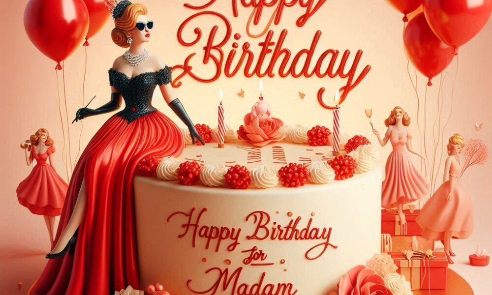 Happy Birthday Wish For Madam