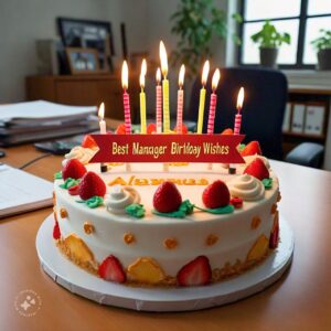 Happy Birthday Wish For Manager