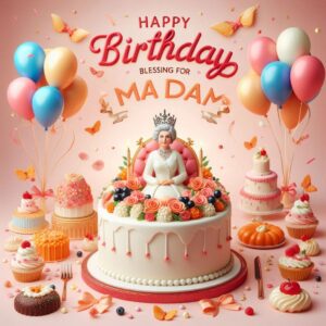 Happy Birthday Blessings For Madam