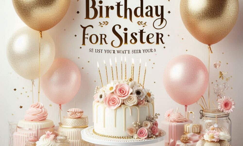 Happy Birthday Greetings For Sister