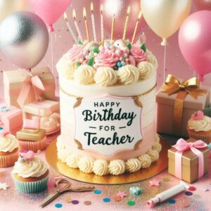 Happy Birthday Greetings For Teacher 