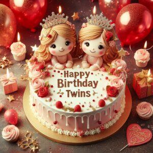 Happy Birthday Greetings For Twins